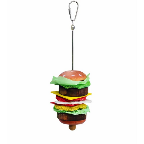 Legetøjshamburger 25 cm  