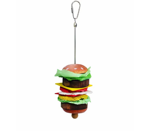 Legetøjshamburger 25 cm  
