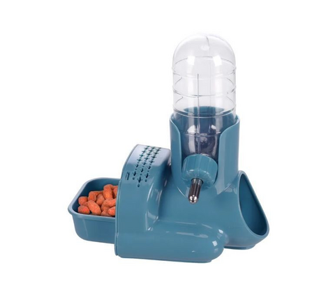 Drikke- og spisestation samt hule