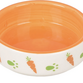 KERAMIKSKÅL SMÅDYR ORANGE 8,5CM 70ML
