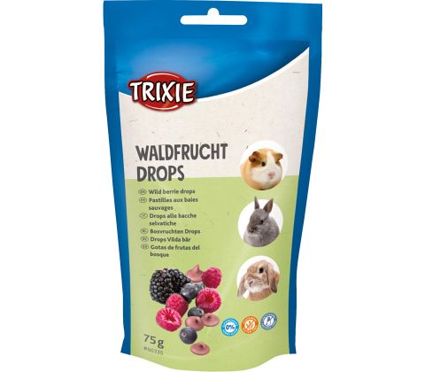 Vitamindrops skovbær 75g