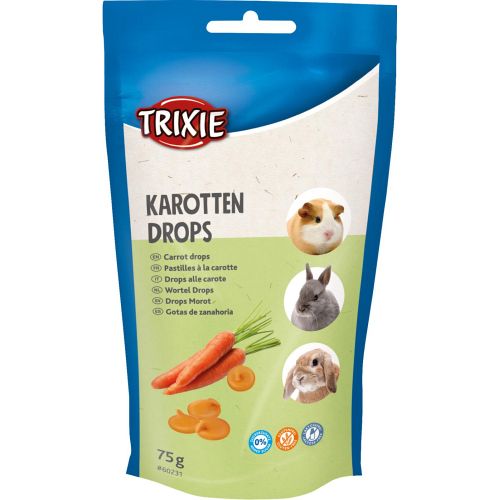 Vitamindrops gulerødder 75g