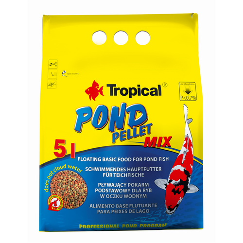 Pond Koi farve junior/size S 5 L. / 650 g. Pose 