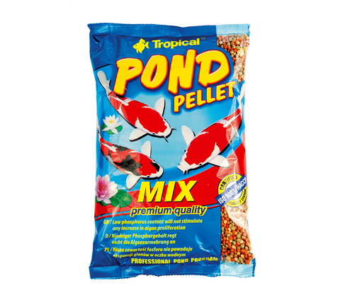 Tropical pond pellets mix