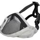 Muzzle for short-nosed breeds, polyester, XS–S: 23 cm, grey