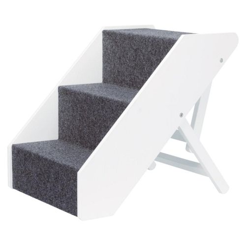 Trappe, justerbar, 40 × 67 cm, hvid