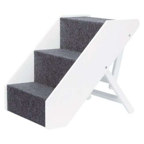 Trappe, justerbar, 40 × 67 cm, hvid