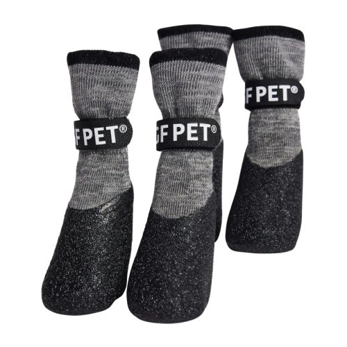 GF PET Terræn støvler til hund, Charcoal