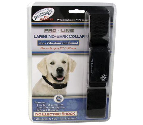 PRO-LINE NO BARK COLLAR STR L