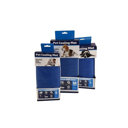 Nordic paws, Pet Cooling Mat blå - small 40x50 cm