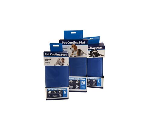 Nordic paws, Pet Cooling Mat blå - small 40x50 cm