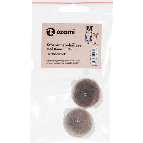 Ozami Nosework  beholder med kameluld 
