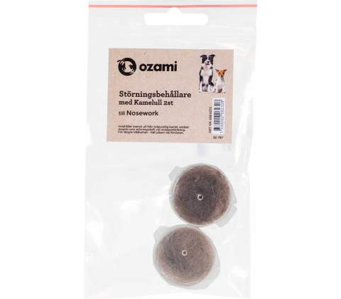 Ozami Nosework  beholder med kameluld 