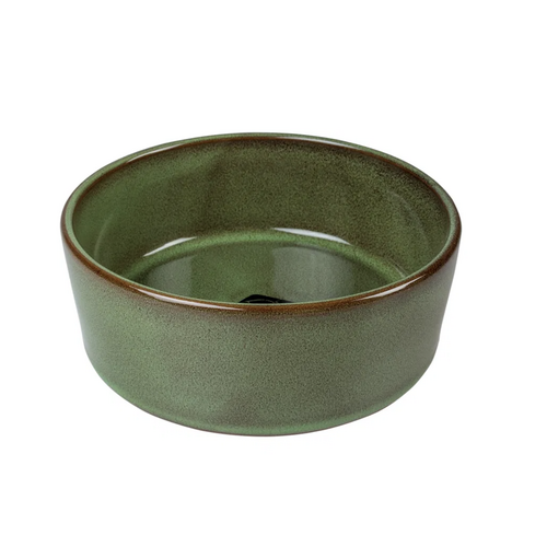 D&D Trendy keramikskål Jasper Ø13cm, grøn