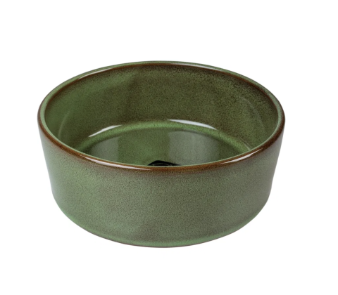 D&D Trendy keramikskål Jasper Ø13cm, grøn