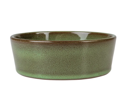 D&D Trendy keramikskål Jasper Ø13cm, grøn