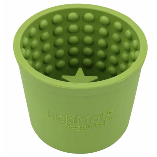 LICKIMAT YOGGIE POT  XS-XL GRØN