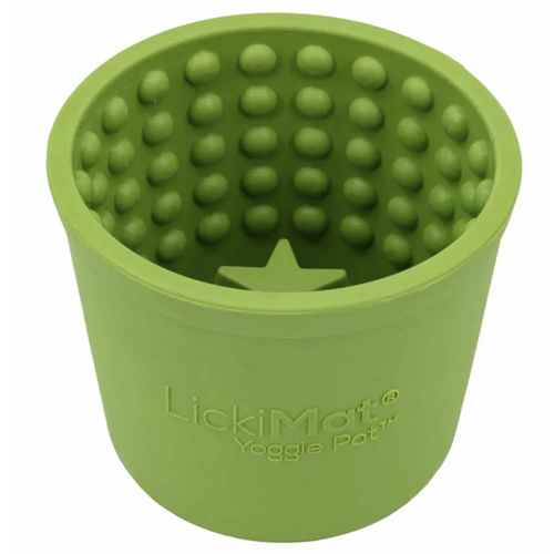 LICKIMAT YOGGIE POT  XS-XL GRØN