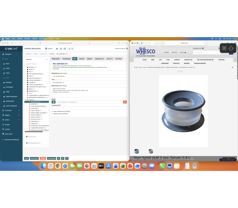 Non spild skål 2,4 L