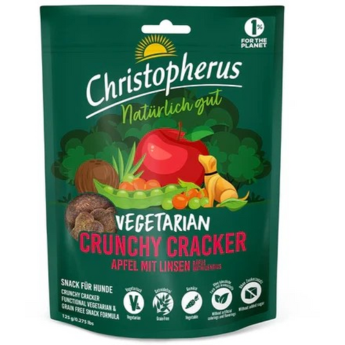 Christopherus Vegetatian - Crunchy Snack æble med linser
