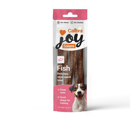 Calibra Joy Dog Salami Fish 30g