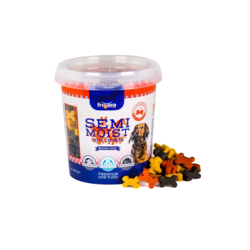 Semi-Moist Soft Bones Mix 500 g