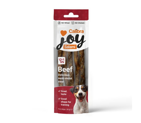 Calibra Joy Dog Salami Beef 30g 