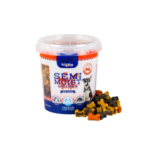 Frigera semi moist treats mix bones 500g