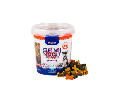 Frigera semi moist treats mix bones 500g