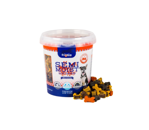 Frigera semi moist treats mix bones 500g