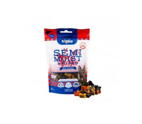Frigera semi moist treats mix bones 165g