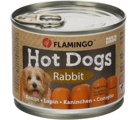 Flamingo hot dogs mini pølser m/ kanin