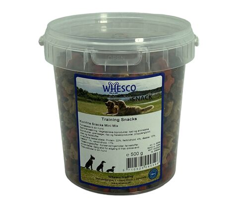 Whesco training snacks Kornfri mini mix 500g