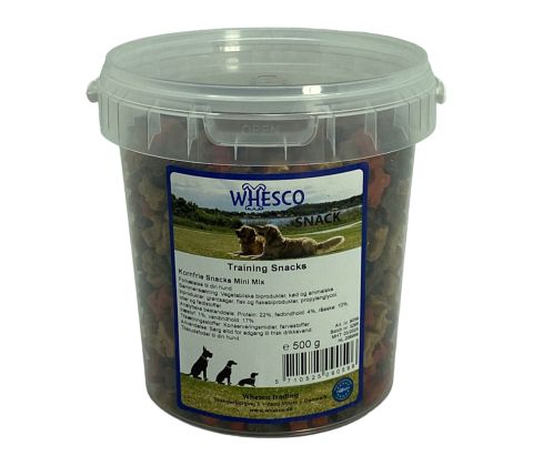 Whesco training snacks Kornfri mini mix 500g