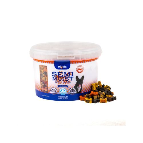 Frigera semi moist treats mix bones 1800g,
