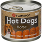 Flamingo hot dogs mini pølser m/ hest