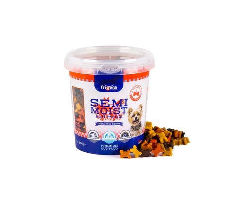 Frigera semi moist treats mini mix bones 500g