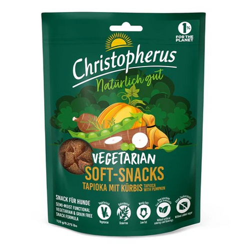 Christopherus Vegetatian - Soft Snack tapioka med græskar