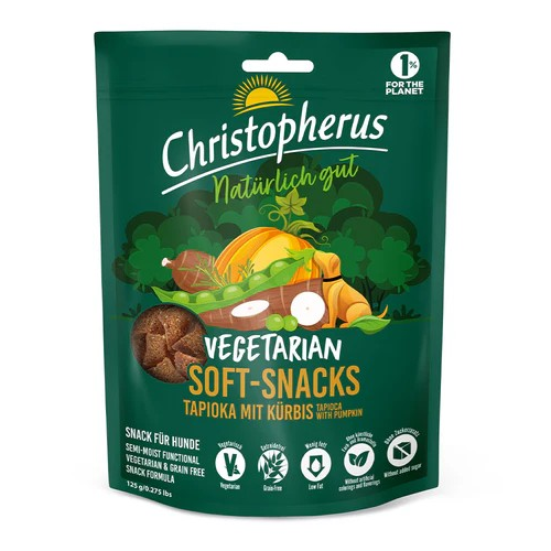 Christopherus Vegetatian - Soft Snack tapioka med græskar