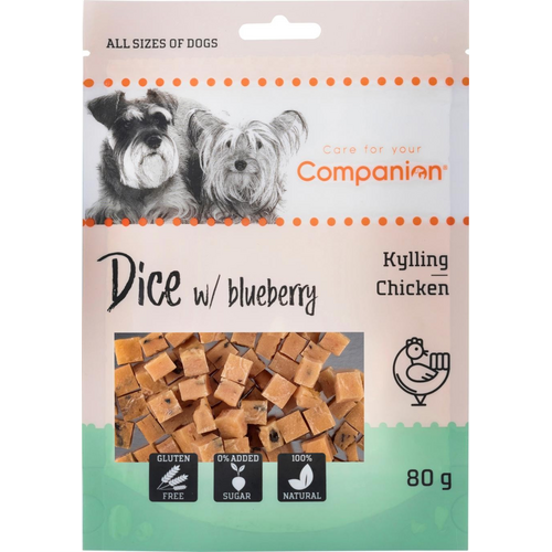 Companion Dice m/blåbær Kylling