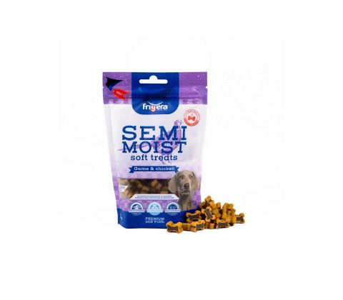 Frigera semi moist treats vildt/kylling 165g