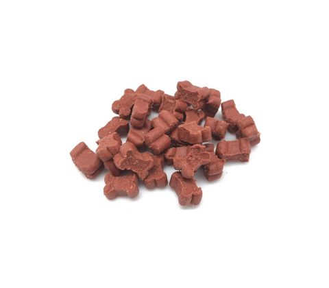 Whesco Kornfri Snacks i bøtte laks 500 gr.