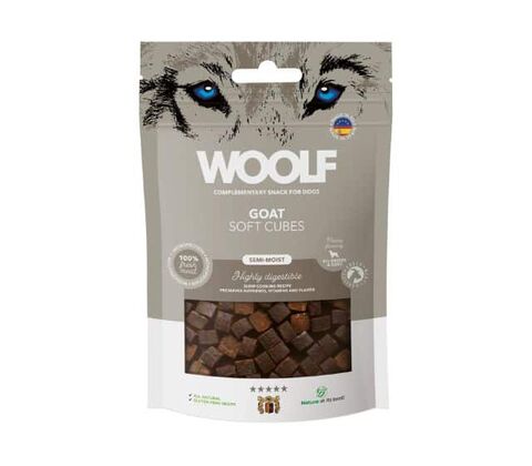 Woolf soft cubes Goat/Ged 100g