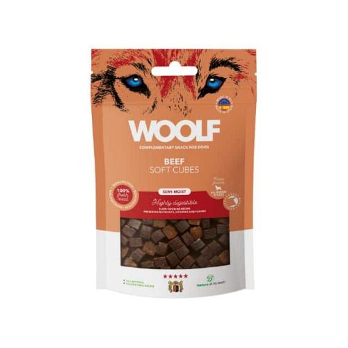 Woolf soft cubes beef /okse100g