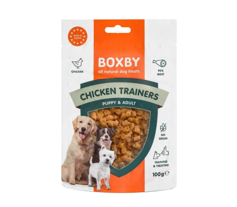 BOXBY CHICKEN TRAINER (EU) 100 G