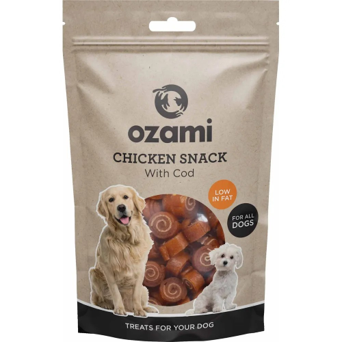 Ozami Chicken Snack with cod 100gr
