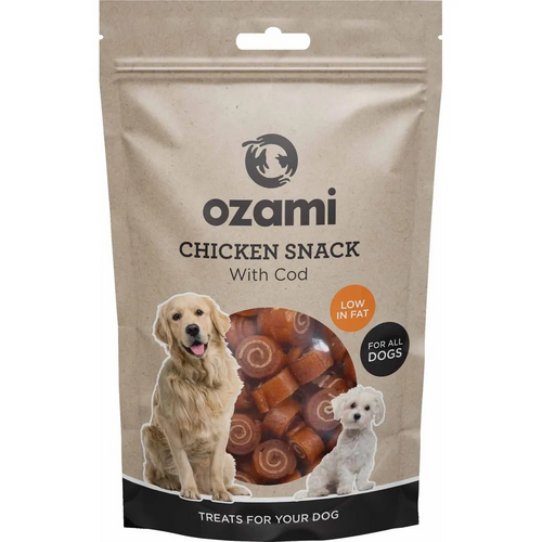 Ozami Chicken Snack with cod 100gr
