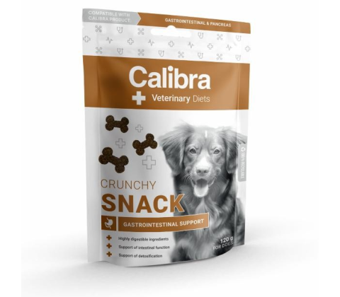Calibra VD Dog Crunchy Snack Gastrointestinal 120 g 