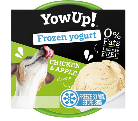 YowUp Dog Frozen Yoghurt Kylling & Æble 110g