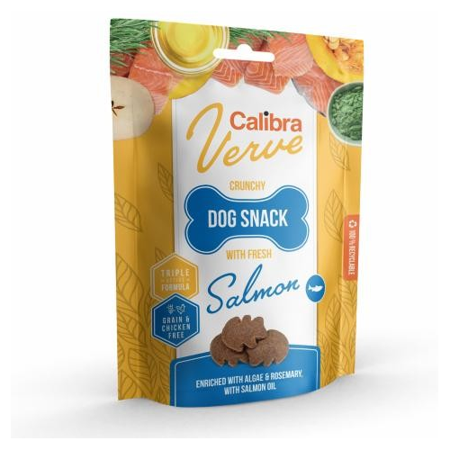 Calibra Dog Verve Crunchy Snack Laks, 150 g.